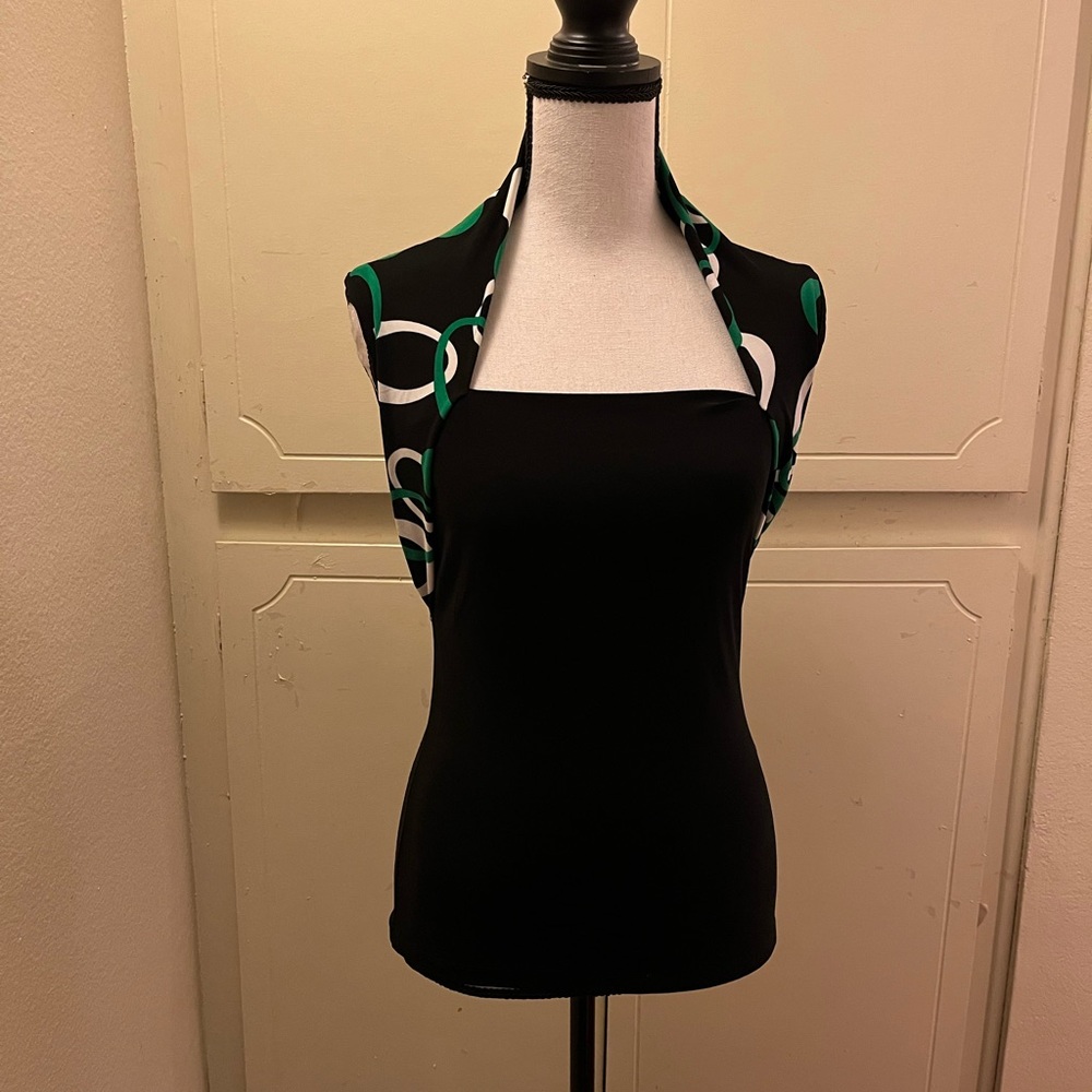 Beautiful sleeveless blouse